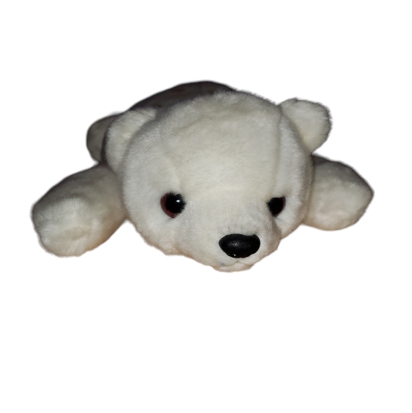 TY Teenie Beanie Polar Bear Cuddly Toy - Picture 1 of 5